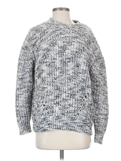 Pre-owned Rails Pullover Sweater In Silver