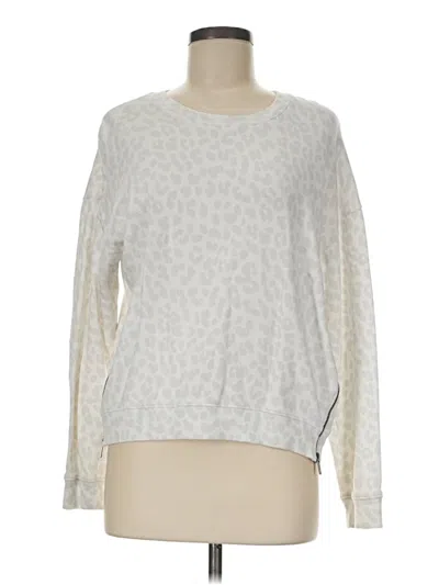 Pre-owned Rails Pullover Sweater In Silver