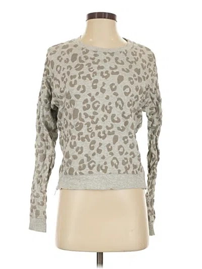 Pre-owned Rails Pullover Sweater In Silver