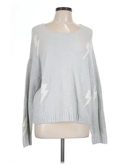 Pre-owned Rails Pullover Sweater In Silver