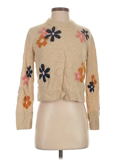Pre-owned Rails Pullover Sweater In Tan