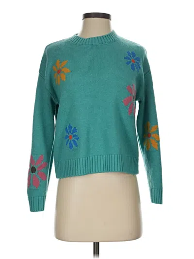Pre-owned Rails Pullover Sweater In Teal