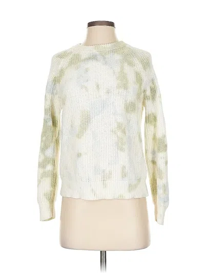 Pre-owned Rails Pullover Sweater In White