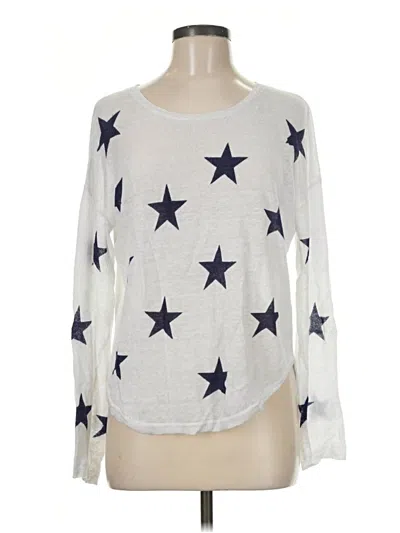Pre-owned Rails Pullover Sweater In White