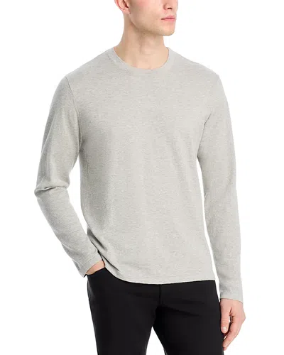 Rails Quentin Cotton Cashmere Tee In Heather Gray