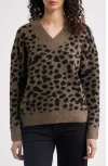 Rails Rae V-neck Sweater In Multi
