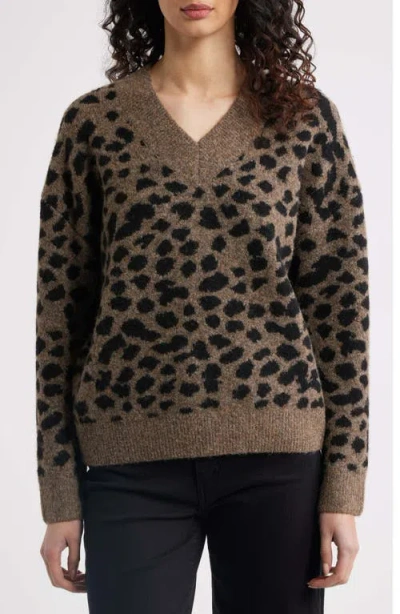 Rails Rae V-neck Sweater In Multi