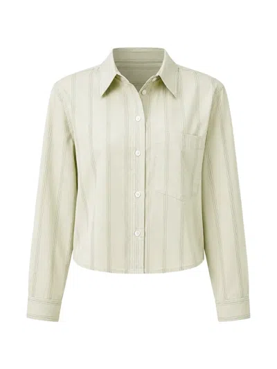 Rails Ramy Striped Shirt In White