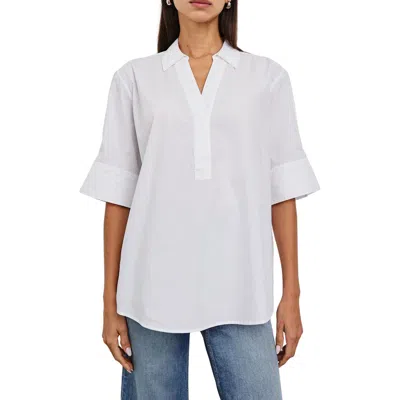 Rails Ramy Woven Cotton Tunic In White
