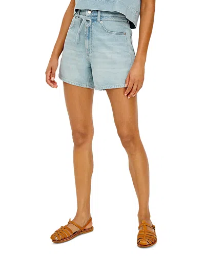 Rails Rancho Tie Front Shorts In Blue