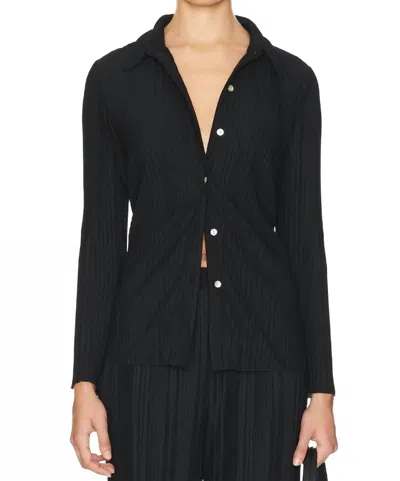 Rails Raya Long Sleeves Shirt In Jet In Multi
