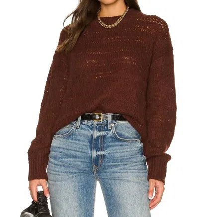 Rails Reagan Sweater In Raisin In Brown