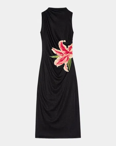 Rails Rebecca Sleeveless Midi Dress In Black