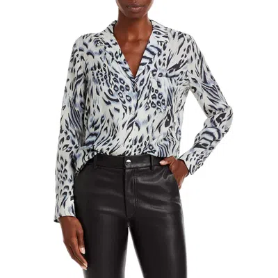 Rails Rebel Animal Print Top In Multi