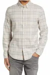 Rails Reid Button Down Collared Shirt In Rose Windowpane Melage In Multi