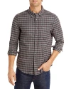 Rails Reid Plaid Stretch Cotton Button-down Shirt In Lava Sage
