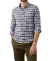 Rails Reid Regular Fit Plaid Stretch Cotton Button-down Shirt In Grey