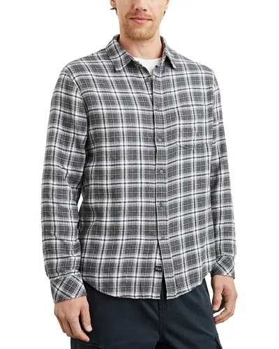 Rails Relaxed Fit Lennox Plaid Long Sleeve Shirt In Stonehenge