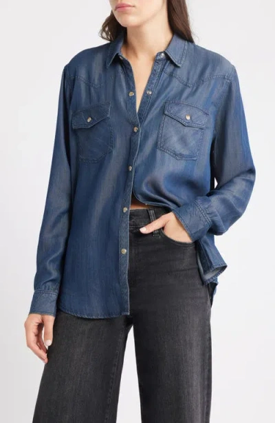 Rails Remi Denim Shirt In Blue