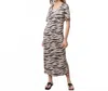 Rails Ren Midi Dress In Beige In Animal Print