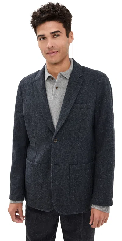 Rails Reynard Wool Blend Blazer Celestial Tweed