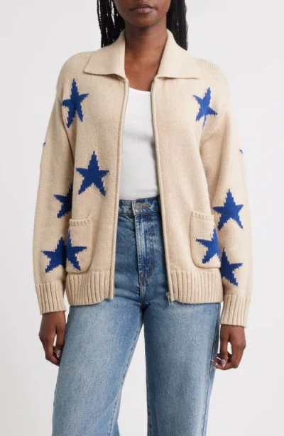 Rails Rhea Front Zip Cardigan In Multi