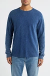 Rails Rheese Long Sleeve Slub T-shirt In Blue