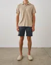 Rails Rhen Terry Cloth Polo In Yellow