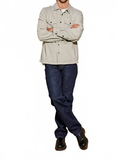 Rails Rhett Shirt Jacket In Stone In Gray