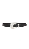 Rails Rodeo Belt In Silver In Ë¸ë Ì¤ë²