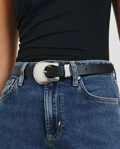 Rails Rodeo Belt In Silver
