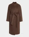 Rails Roland Heavyweight Wool-blend Coat In Brown