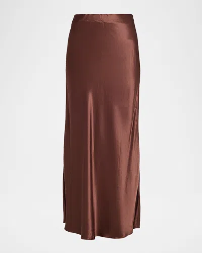 Rails Romina Maxi Skirt In Burgundy