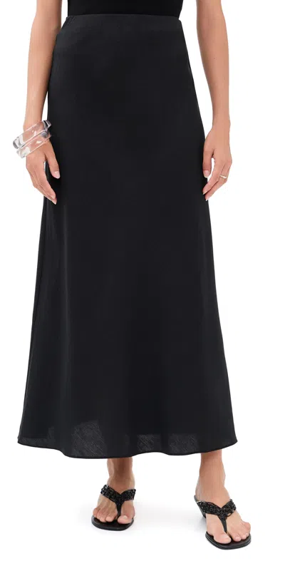Rails Romina Skirt Black Linen