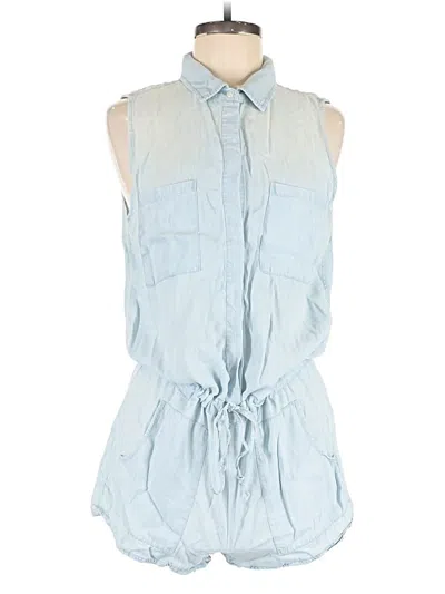 Pre-owned Rails Romper In Blue