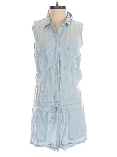 Pre-owned Rails Romper In Blue