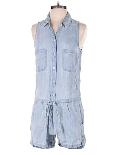 Pre-owned Rails Romper In Blue