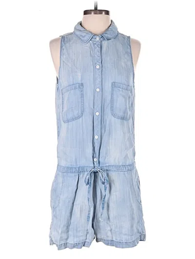 Pre-owned Rails Romper In Blue