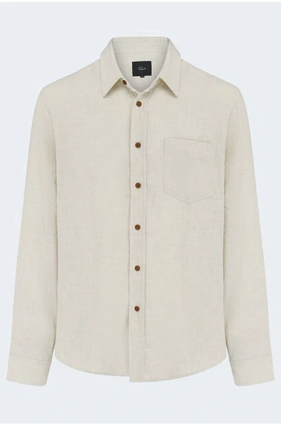 Rails Runson Shirt In Cream Heather In White