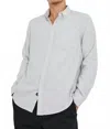 Rails Berkeley Long Sleeve Button-down Shirt In Light Grey In Gray