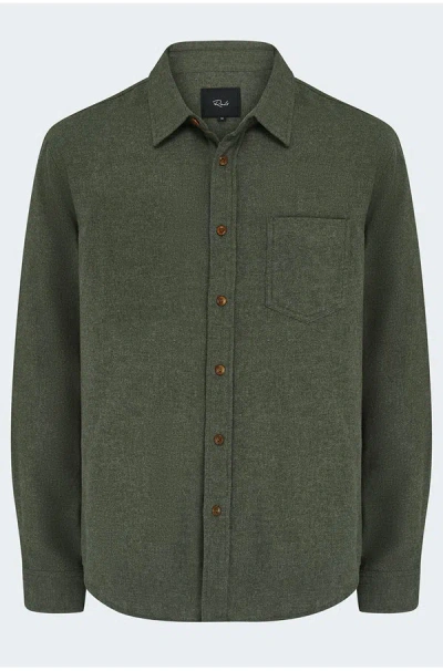 Rails Runson Shirt In Hunter Green