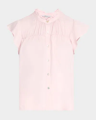 RAILS RUTHIE BUTTON-FRONT BLOUSE