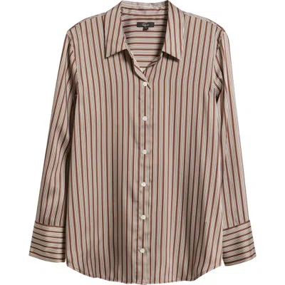 RAILS RAILS SAIGE VARIEGATED STRIPE BUTTON-UP SHIRT
