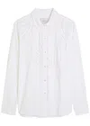 Rails Samar Embroidered Linen-blend Shirt In White