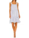 Rails Sandy Midi Dress In Ciel Stripe In Multi