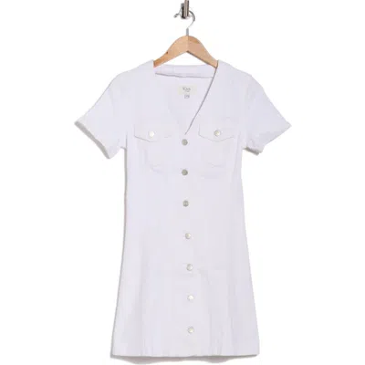 Rails Saratoga Denim Dress In White