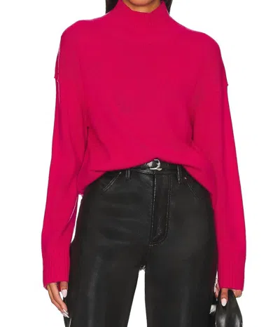 Rails Sasha Sweater In Cerise Rose In Pink