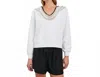 Rails Sava Sweatshirt In Ivory
