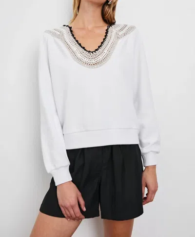 Rails Sava Sweatshirt In White