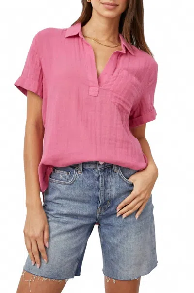 Rails Savannah Shirt In Pink Punch